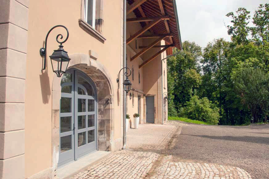 Foto: Gebäude Restaurant La Terrasse in Beaucourt