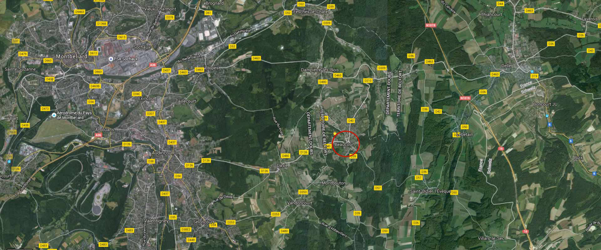 Photo: Map of Beaucourt